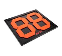 Amosfun Tabellone Sostituzione Processo e Comodo Efficiente Manuale in Pp Calcio per Arbitri e Giocatori Durante Partita di Calcio
