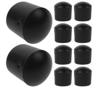 Amosfun Tappi Terminali per Aste Calcio Balilla da 16 Mm, Set da 10 Pezzi in Plastica Resistente per Sostituzione e Protezione Accessori Tavolo Calcio Balilla, per Uso Sportivo