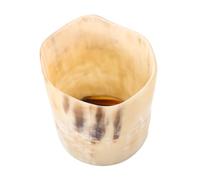 Amosfun Tazza da Bere Forma Corno Materiale Affidabile Design Ondulato per Tè Whisky Uso e Feste Speciali