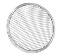 Amosfun Teglia Pizza Forata in Alluminio con Rete per Forno Piastra per Cottura Uniforme Pizza Pane e Dolci Resistente e Facile da
