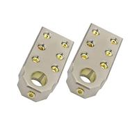 Amosfun Terminali Batteria Auto Awg Connettori Clamp per Batteria Zinc Alloy Compatibili con Camion e Forklift