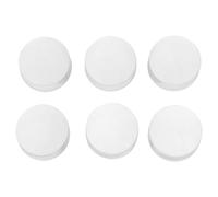 Amosfun Testina per Stampaggio Manicure in Silicone Trasparente 6 Pezzi 13x25mm per Nail Art Fai da Te Strumento di Bellezza per Timbro Unghie Professionale
