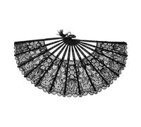 Amosfun Ventaglio Nappa da Sposa Rete Ventaglio da Cerimonia Accessorio Decorativo per Feste e Danze per Matrimonio e Estivi