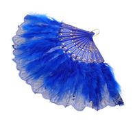 Amosfun Ventaglio Pieghevole con Design Accessorio Versatile per Danze Matrimoni e Feste Leggero e Facile da Usare