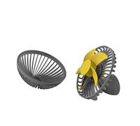 Amosfun ventilatore manuale USB ventilatori portatili ricaricabili mais finto ventilatori palmari fan ventilatore da tavolo ventilatore portatile trasportare piccolo ventilatore alunno