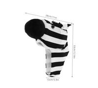 Amosfun Zebra Hat Halloween Costume per Adulti e Cappello Animale Divertente e Leggero per Feste Cosplay e Accessorio Riutilizzabile e Confortevole