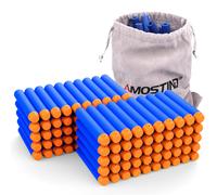 AMOSTING Nachf llpfeile, 100 St ck, Munitionspackung f r Nerf N-Strike Elite 2.0 Serie DinoSquad kompatibel mit allen Elite Blastern, Blau