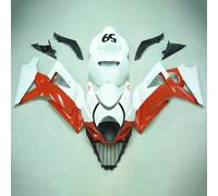 Amotopart Kit carena per Suzuki GSXR1000 2007-2008 Bianco Rosso Jordan