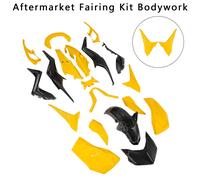 Amotopart Kit carenature per Yamaha X-MAX 300 XMAX 2023-2024 Giallo Nero
