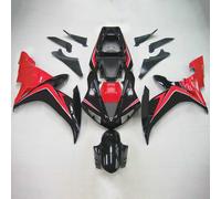 Amotopart Kit carenature per Yamaha YZF 1000 R1 2002-2003 rosso e nero