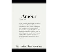 Amour, Ceci est un livre sur nous: à remplir avec 30 questions.