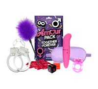 Amour Pack Together - kit principianti con vibratore - 7 pezzi