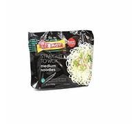 Amoy Straight To Wok Medium Noodles 2 x 150 g - Confezione da 6