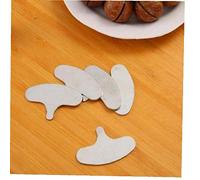 AMOYER 5PCS Mini Nut Cracker in Acciaio Inox di Macadamia Noce Opener Campeggio Portatile da Cucina Accessori Dado Strumenti