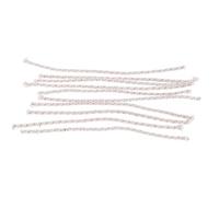 AMOYER Sostituzione 10pcs per Accendino a Benzina avviamento di Fuoco Bulk Filo di Rame più Leggeri di Cotone Nucleo Wick Cherosene Olio Accessori Accendino