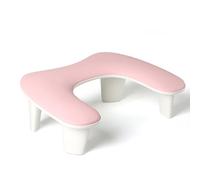 AMOYUN Poggiamano Per Unghie, Farfalla Appoggia Mani per Unghie Pelle In Microfibra Morbida e Antiscivolo Professionale Tavolo Manicure con Tappetino Poggiamano per Il Salone per Unghie