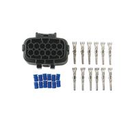 Amp Econoseal J Serie 12 Pin Maschile Connettore Kit - 52 Pezzi - Connect 37544