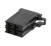 AMP TE Connectivity Alloggiamento Presa, 2 File, 4 Vie, Nero