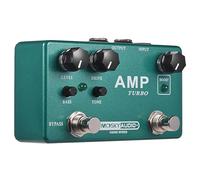 AMP TURBO 2-IN-1 Multi-Effects Pedal Overdrive + Boost Guitar Effect Pedal True Bypass Switching
