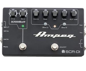 AMPEG SCR-DI BASS DI BOX PEDALIERA BASSO EQUALIZZATORE SCRAMBLER OVERDRIVE XLR OUT