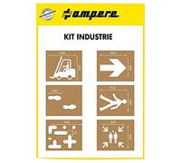 Set di dime per segnaletica, industria, 6 dime, scatola.