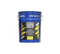 Vernice spartitraffico, secchio da 5 kg, giallo.