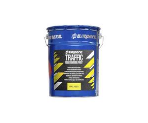 Ampere | Vernice spartitraffico | secchio da 5 kg | giallo