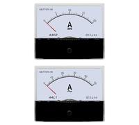 Amperometro 44L1 44C2 DC AC 1A 2A 3A 5A 10A 20A 30A 50A Direct Pass Type Panel Size 80mmx100mm Hole Size 59mm 1Pc(44C2 DC, 15A)