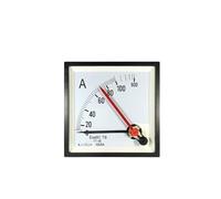 Amperometro a doppio ago AC CP96 50/5A indicatore ago rosso sovraccarico misuratore 6 volte yt96 sq96 92 * 92(AC 800-5A 4800A)