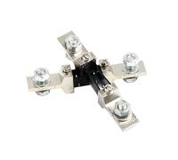 Amperometro analogico 1 resistenza shunt esterna di corrente continua in rame manganoso FL-2B 10A 15A 20A 30A 40A 50A 75mV(10A)