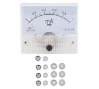Amperometro Analogico 85C1 DC 0~1MA Rettangolare Pannello Puntatore Tester Amperometrico DC Amperometro Misuratore di corrente