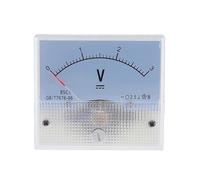 Amperometro analogico 85C1-V DC Pannello analogico Voltmetro Amperometro Amp Voltmetro Misuratore 1-500V/ V(50V)