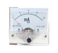Amperometro analogico Amperometri DC 85C1-mA Pannello di misurazione analogico Intervallo di misurazione 1mA 2mA 10mA 20mA 50mA 100mAh (5MA)