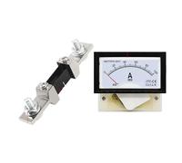 Amperometro analogico da pannello 1 pz. Amperometro CC 85C17 Misuratore meccanico di tipo puntatore for lettura precisa della corrente. 20A~500A /75mV(500A-75mV)