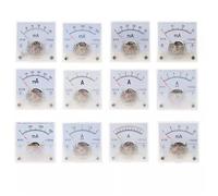 Amperometro analogico DC 91C4 1A-500A con puntatore meccanico, 1 pezzo (0-3A)