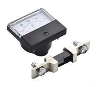 Amperometro analogico DH670 DC 0 200A 0 300A 75mV con pannello shunt per misurazione corrente continua e uso industriale (200)