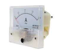 Amperometro analogico Pannello di misurazione di corrente analogica AC 85L1 50mA 500mA 1A 5A 10A 20A 50A 100A Amperometro meccanico di calibro(100A(5))