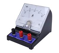 Amperometro Analogico per Corrente Continua, Contatore di Corrente 0~0,6A e 0~3A, Livello di Precisione 2,5 - Strumento Didattico, Facile da Usare per Scuole Tecniche e Laborator