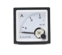Amperometro CA tipo puntatore HD-48, gamma da 10 A a 300 A, pannello analogico calibro, 48 x 48 mm, 1 pezzo (500A (5A))