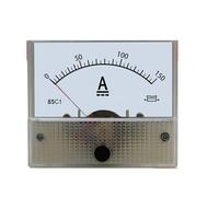 Amperometro CC 85C1 Misuratore meccanico a puntatore for corrente precisa 150A~500A /75mV. Dotato di divisore di corrente(500A-75mV)