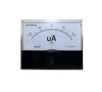 Amperometro CC positivo e negativo 44C2, microamperometro, milliamperometro, ± 25 UA, 50 mA, 5 A, 10 A, strumento bidirezionale, dimensioni 80 x 100 mm, 1 pezzo (DC -1A a 1A)