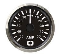 Amperometro con shunt 50 A nero/lucida - 1 PZ Osculati - 27.321.23 - 2732123