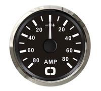 Amperometro con shunt 80 A nero/lucida - 1 PZ Osculati - 27.321.24 - 2732124