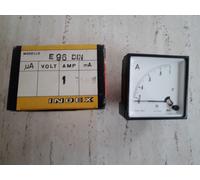 Amperometro da quadro 1 Ampere Index modello E 96 DIN