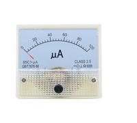 Amperometro DC con puntatore a pannello analogico 85C1-uA 50UA-500UA, misuratore meccanico 85C1-A (1 pezzo)(100uA)