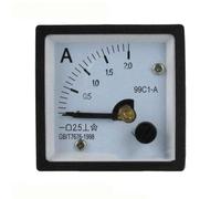 Amperometro DC tipo puntatore 99C1-A 1A2A3A5A5A10A20A20A50A75A100A amperometro 1PZ (20 A direttamente)