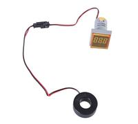 Amperometro digitale 0-100A Rilevatore Misuratore di Corrente 22mm Testa Quadrata LED Retroilluminato Schermo Corrente Tester Gauge Digitale