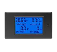 Amperometro digitale LCD completo 100A per monitoraggio tensione ed energia
