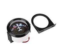 Amperometro Guage, 12 V, amperometro 12 V, 52 mm, voltmetro per auto, 60-0-60 A, amperometro per veicoli a motore
