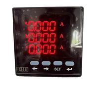 Amperometro LED trifase con display digitale e connettore RS485 (1 pezzo) (72 x 72 mm)